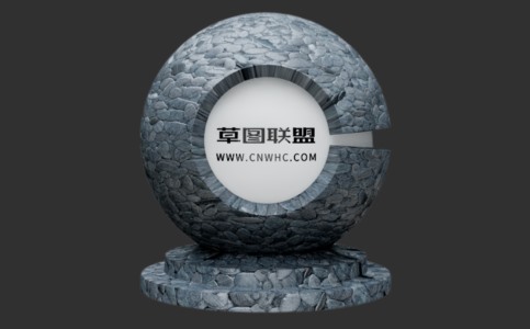 Enscape光滑石子材质贴图下载083