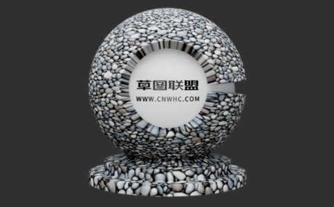 Enscape光滑石子材质贴图下载088