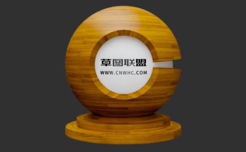 Enscape柚木阶梯拼实木地板材质贴图下载083