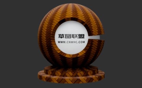 Enscape编织纹皮革材质贴图下载062