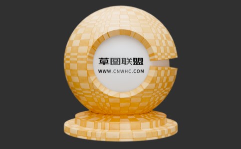 Enscape编织纹皮革材质贴图下载082