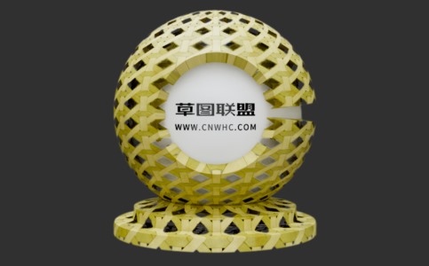 Enscape编织纹皮革材质贴图下载086