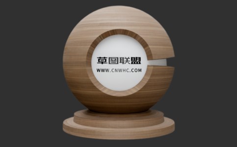Enscape粗橡木纹材质贴图下载176