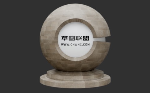 Enscape端面砖石拼木纹材质贴图下载187