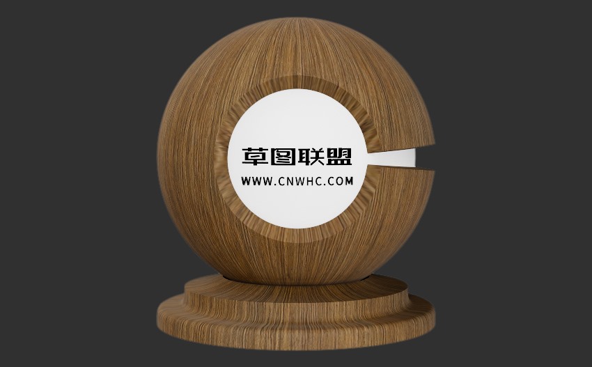 Enscape胡桃木科技木皮木纹材质贴图下载0080