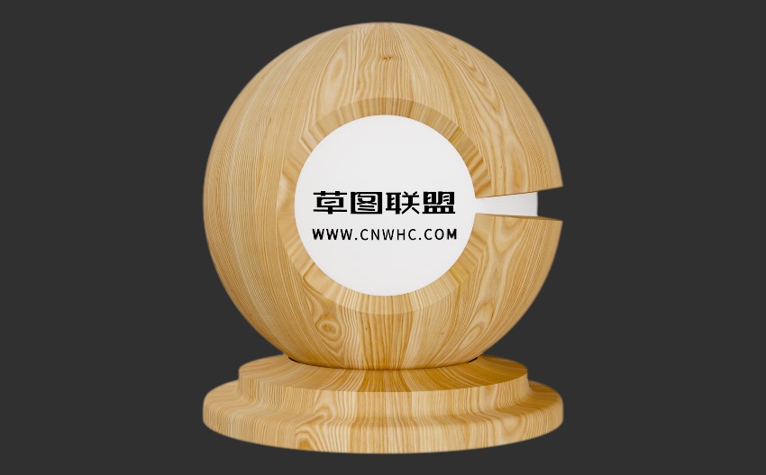 Enscape榆木钢刷实木拼木纹材质贴图下载0091