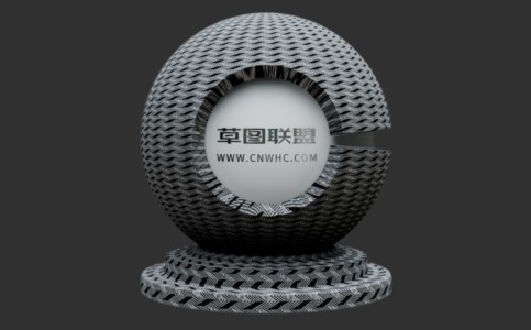 Enscape黑色图案面料布料材质贴图下载102