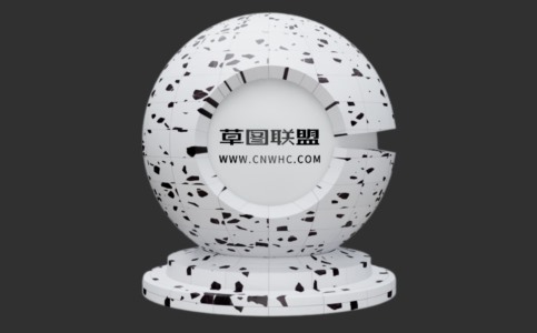 Enscape水磨石瓷材质贴图下载114