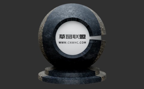 Enscape带车道线的道路材质贴图下载097