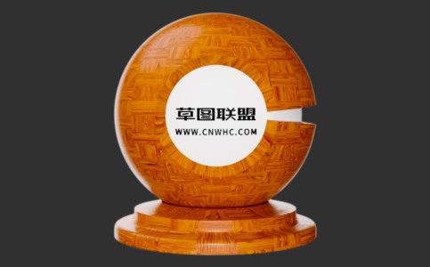 Enscape雪松马赛克拼木地板材质贴图下载118