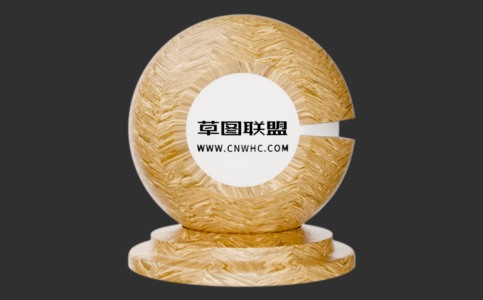 Enscape橄榄木鱼骨拼木地板材质贴图下载374