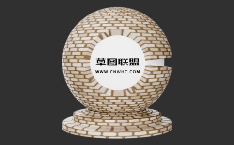 Enscape石头路面铺路石材质贴图下载099