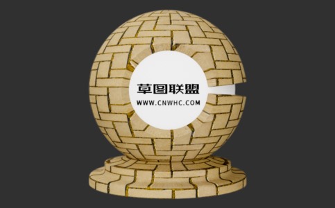Enscape路面砖铺路石材质贴图下载100