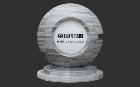 Enscape混凝土外墙砖材质贴图下载274