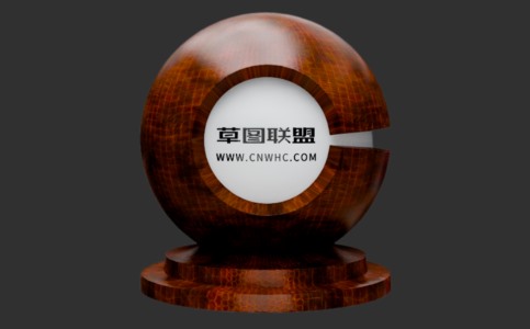 Enscape棕色鳄鱼皮材质贴图下载111
