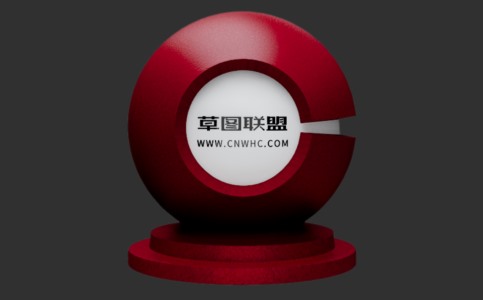 Enscape红色荔枝纹皮革材质贴图下载112