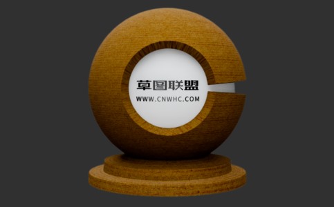 Enscape欧松板截面材质贴图下载097