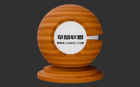 Enscape黑胡桃木纹材质贴图下载119