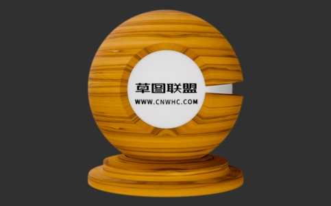 Enscape黑胡桃木纹材质贴图下载120