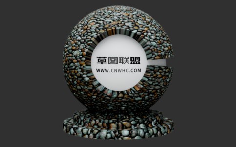 Enscape鹅卵石材质贴图下载106