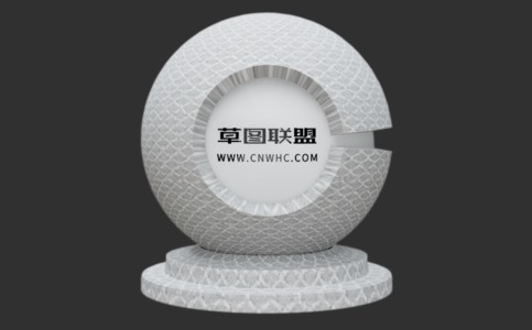 Enscape提花钻石纹面料布料材质贴图下载312