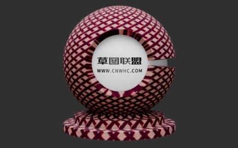 Enscape提花法兰绒面料布料材质贴图下载321