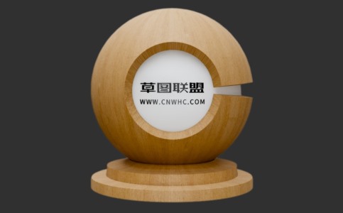 Enscape白橡木直纹实木木皮板材质贴图下载115