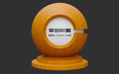 Enscape紫檀木山纹实木木皮板材质贴图下载120