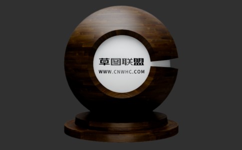 Enscape胡桃木混搭拼实木地板材质贴图下载097