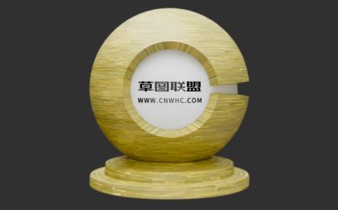 Enscape玉檀香混搭拼实木地板材质贴图下载106