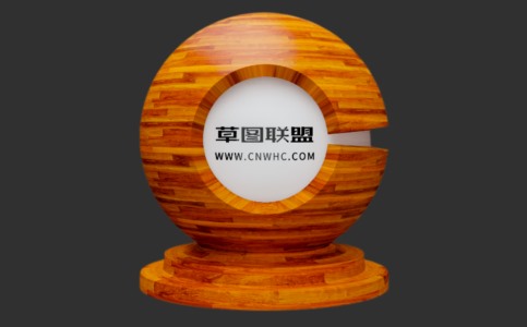 Enscape花梨木混搭拼实木地板材质贴图下载120