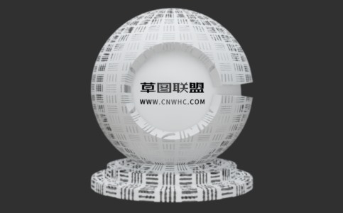 Enscape打孔皮革材质贴图下载095