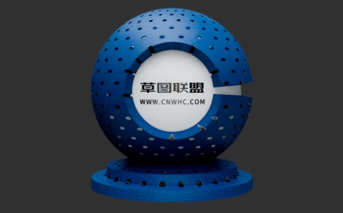 Enscape打孔皮革材质贴图下载104