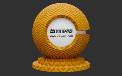 Enscape编织纹皮革材质贴图下载092