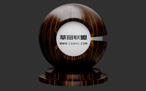 Enscape黑檀木纹材质贴图下载638