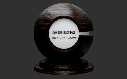 Enscape黑檀木纹材质贴图下载646