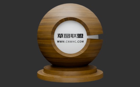 Enscape烟熏橡木纹材质贴图下载097
