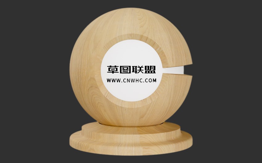 Enscape胡桃木钢刷实木拼木纹材质贴图下载0098