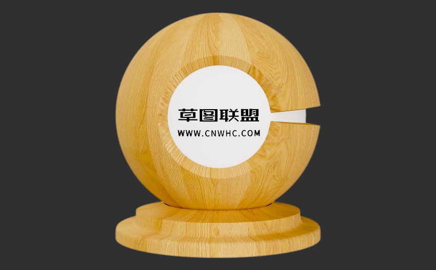 Enscape白橡木钢刷实木拼木纹材质贴图下载0114