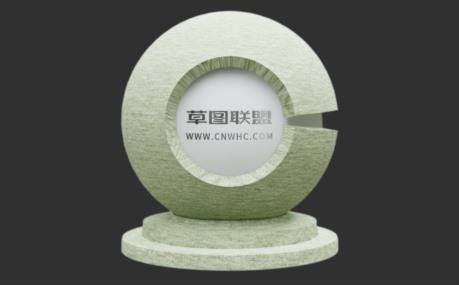 Enscape绿色面料布料材质贴图下载126