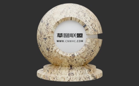 Enscape橙色沙地材质贴图下载134