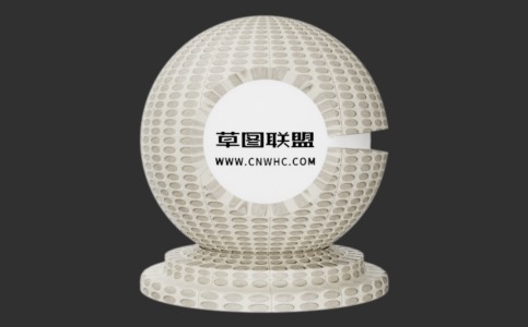Enscape带圆点混凝土材质贴图下载143