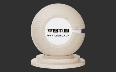Enscape人字铺路石材质贴图下载131