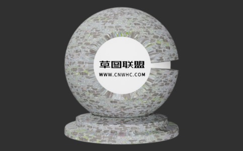 Enscape旧路面铺路石材质贴图下载141