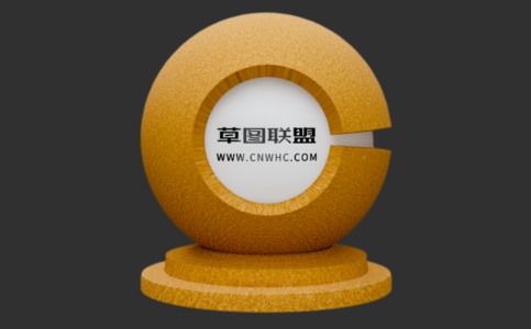 Enscape棕色麂皮绒面革材质贴图下载124