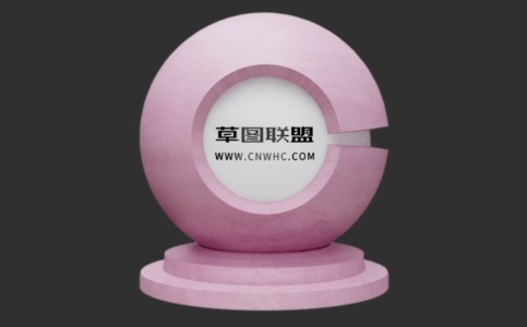 Enscape人造羊皮粉红色材质贴图下载138