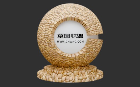 Enscape鹅卵石材质贴图下载125