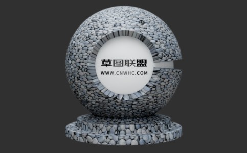 Enscape鹅卵石材质贴图下载134