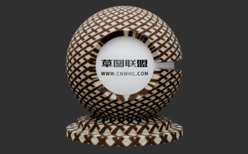 Enscape提花法兰绒面料布料材质贴图下载328
