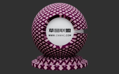 Enscape提花法兰绒面料布料材质贴图下载331